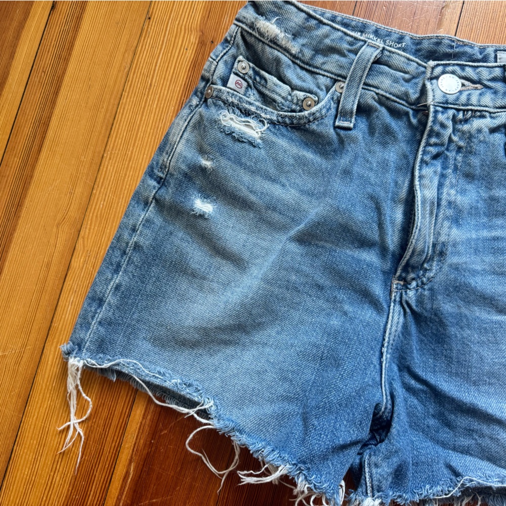 AG Adriano Goldschmied Blue Jean Shorts
